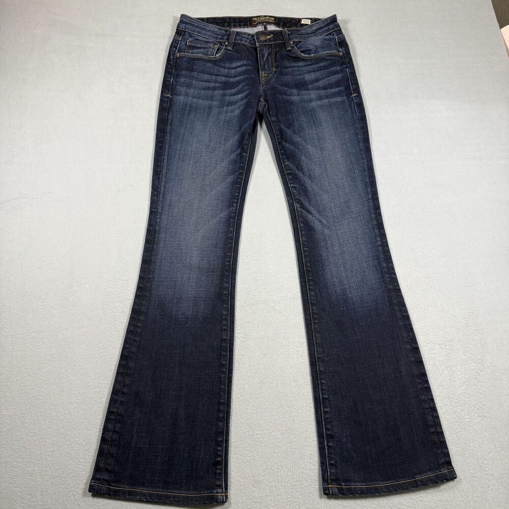 Cult of Individuality Bohemi Bootcut Jeans Dark Wash Crystal Pocket Size 26